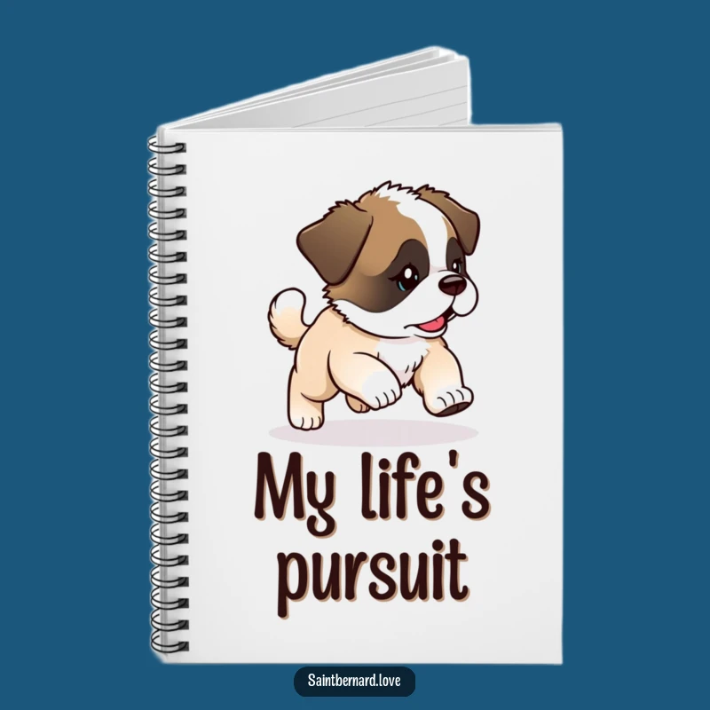 Funny Saint Bernard Notebook: Jot down fun with this perfect funny gift!